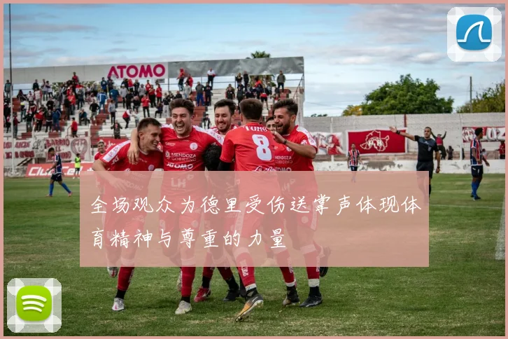 全场观众为德里受伤送掌声体现体育精神与尊重的力量